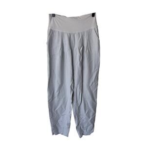HUMANOID Pull on Ankle Pants Gray  100% Viscos Size XS